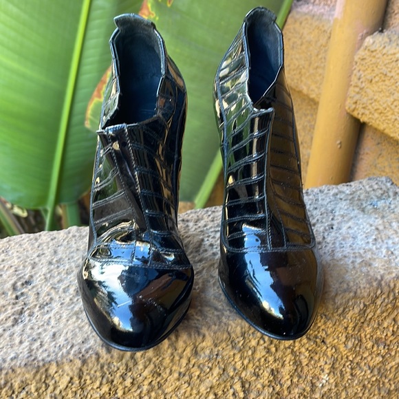 My Chanel Patent Leather Ankle Boots - Picture 12 of 12